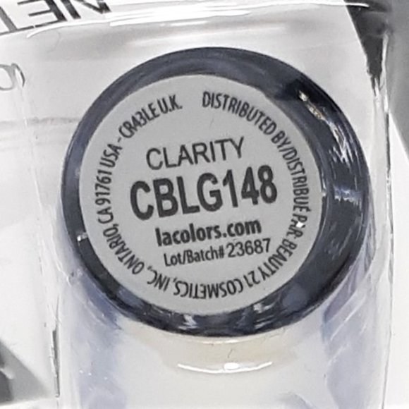 L A COLORS LIPSTICK & LIP GLOSS DUO RED CLARITY - Picture 5 of 6